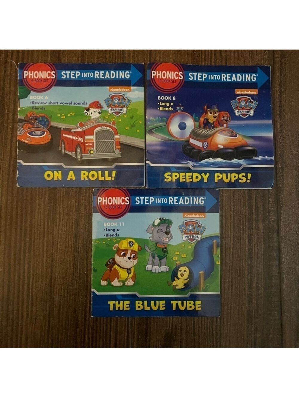 PAW PATROL PHONICS BOOK (SET OF 3)